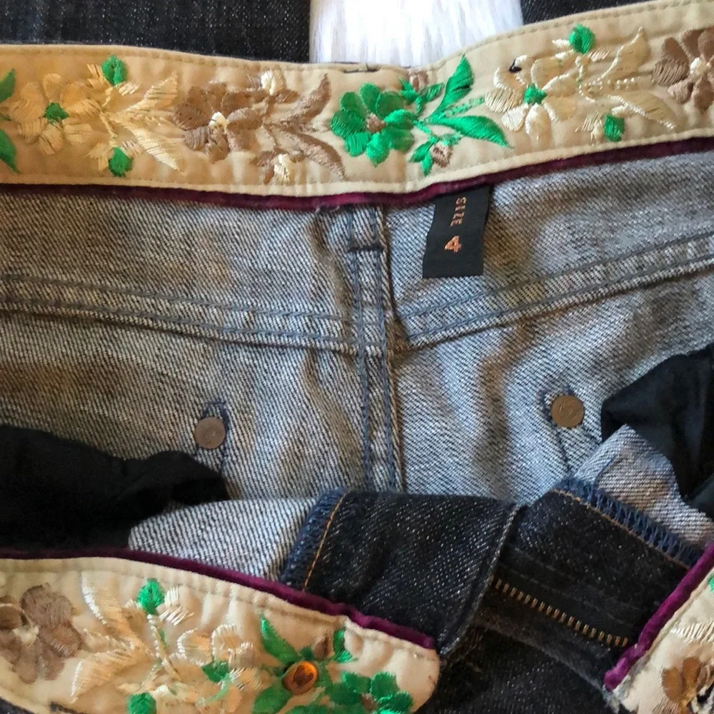 Wicked West black denim boot cut jeans, 4 - Picture 6 of 7